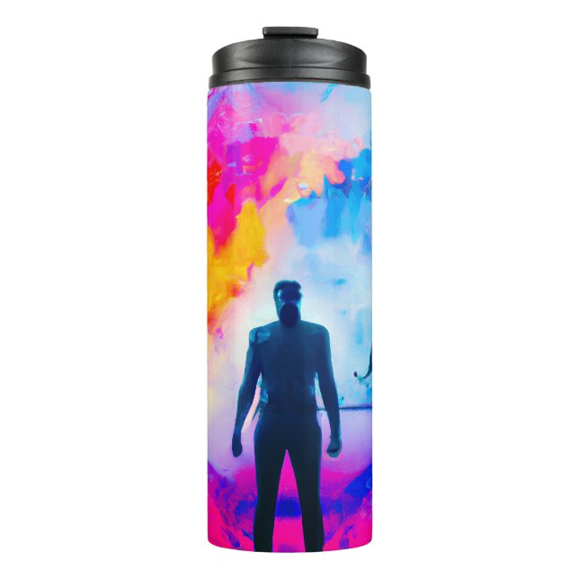 Standing in Colors Thermal Tumbler (Front)