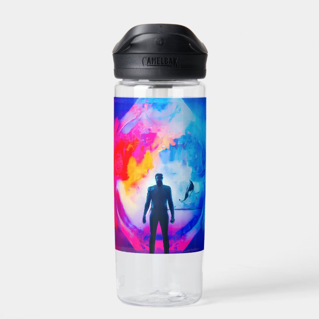 Standing in Colors Water Bottle (Back)