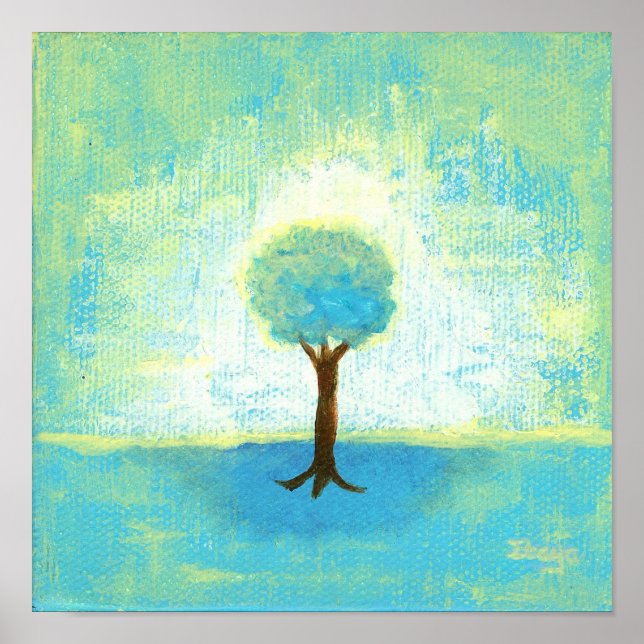 Standing InThe Light Poster Print Original Art (Front)