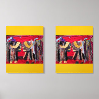 Standing My ground Foam Core Photo Tile