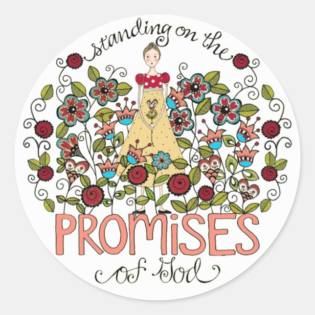 Standing on God's Promises Stickers (Front)