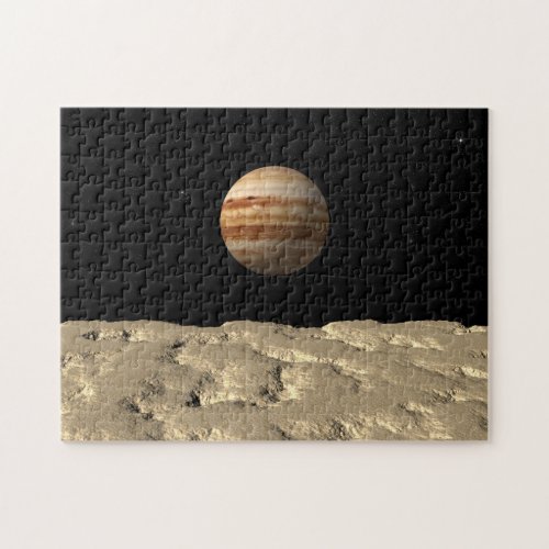 Standing On The Moon Jigsaw Puzzle