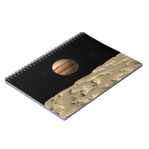 Standing On The Moon Notebook
