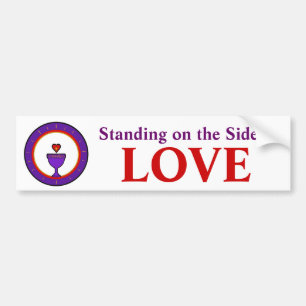 Standing on the Side of Love Bumper Sticker