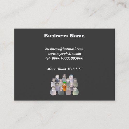 Standing Out Business Card