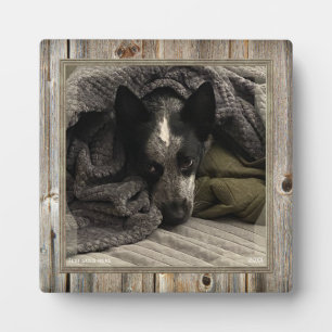 Standing Picture with Faux Wood Frame HAMbWG