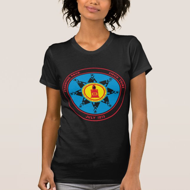 Standing Rock tribe logo T-Shirt (Front)
