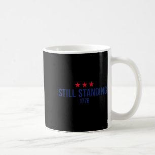 Standing Since 1776 Patriotic Stars 4th of July Coffee Mug