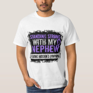 Standing Strong Nephew Hodgkins Lymphoma T-Shirt