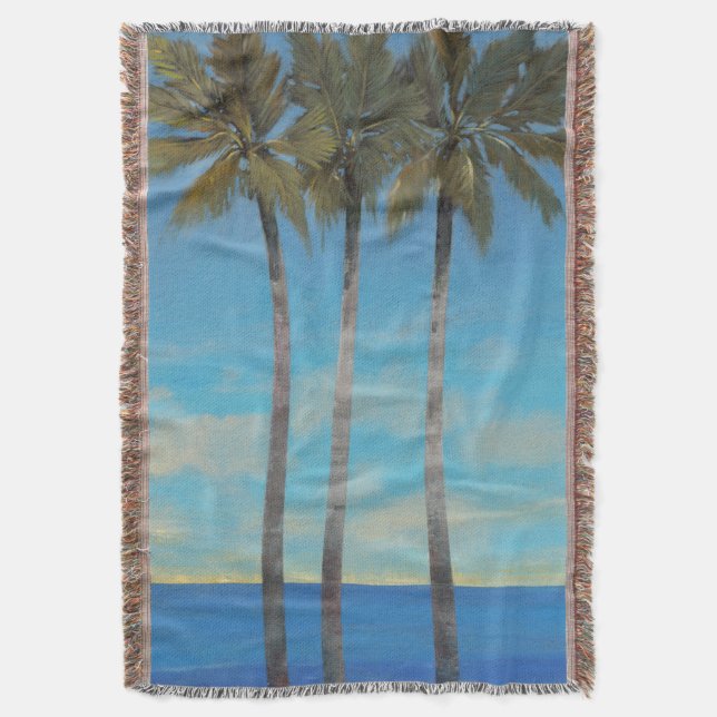 Standing Tall II Throw Blanket (Front Vertical)