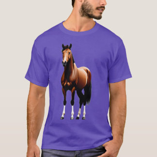 Standing Warmblood Horse gift T-Shirt