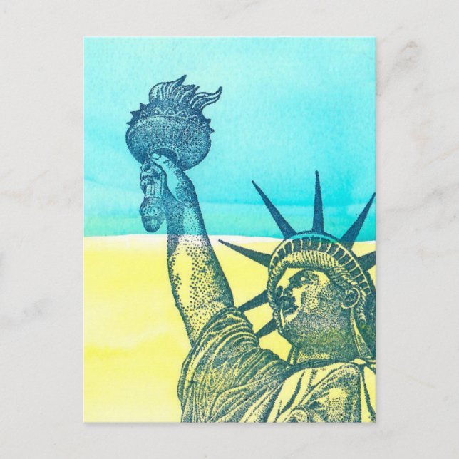 Standing with Ukraine Postcard (Front)