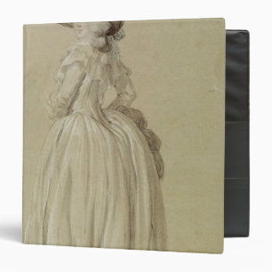 Standing Young Woman Binder