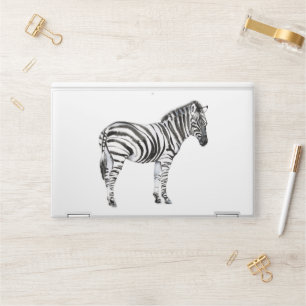 Standing Zebra HP Laptop Skin