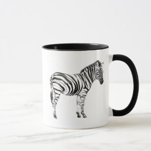 Standing Zebra Mug