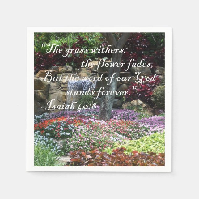 Stands Forever Paper Napkins (Front)