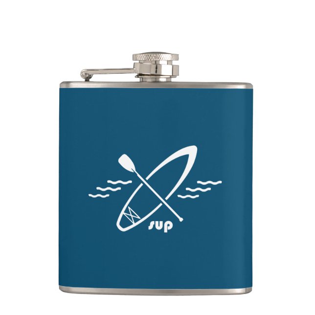 Standup Paddleboarding Flask (Front)