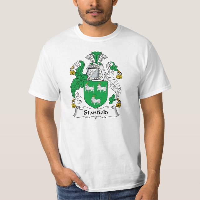 Stanfield Family Crest T-Shirt (Front)