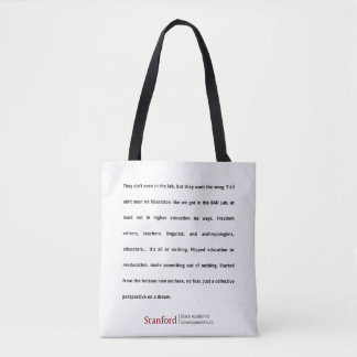 Stanford BAD Lab - Group Poem Tote Bag