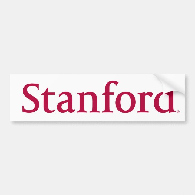 Stanford Bumper Sticker (Front)