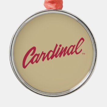 Stanford Cardinal Ornament by Stanford at Zazzle