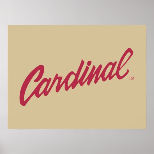Stanford Cardinal Poster