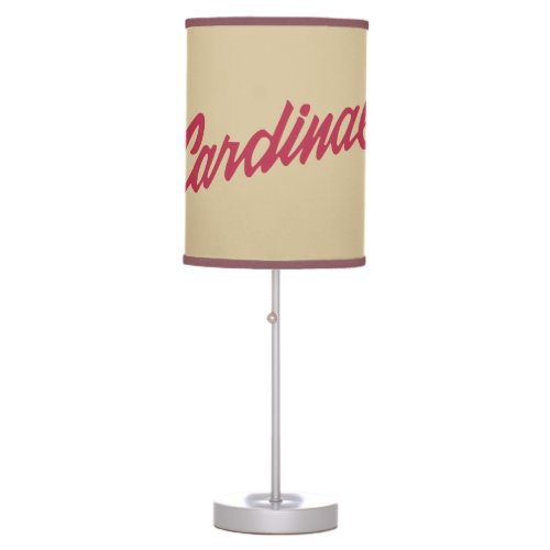 Stanford Cardinal Table Lamp