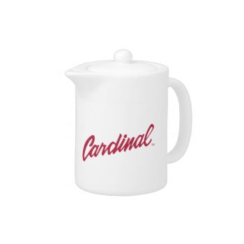 Stanford Cardinal Teapot by Stanford at Zazzle