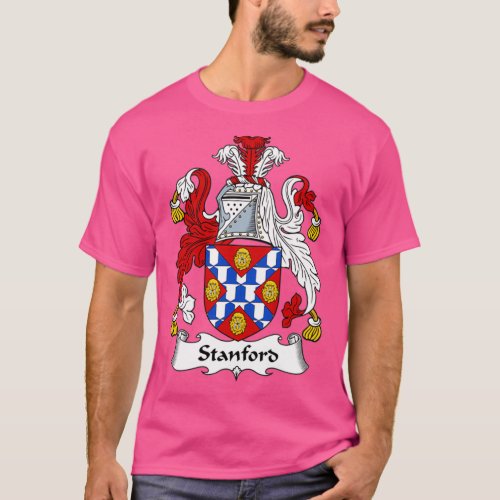 Stanford Coat of Arms Family Crest 1  T_Shirt