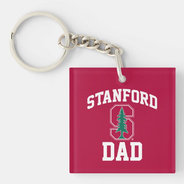 Stanford Family Pride Keychain (Front)