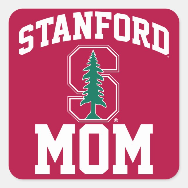 Stanford Family Pride Square Sticker (Front)