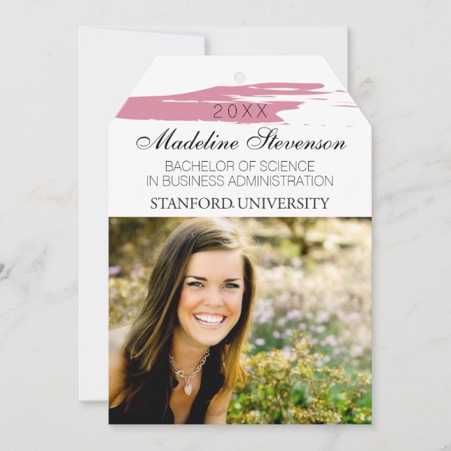 Stanford Graduation Announcement (Front)
