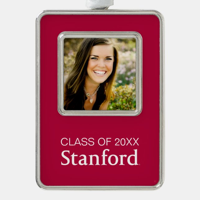 Stanford Graduation Christmas Ornament (Front)