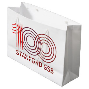 Stanford GSB 100th Anniversary Logo Large Gift Bag
