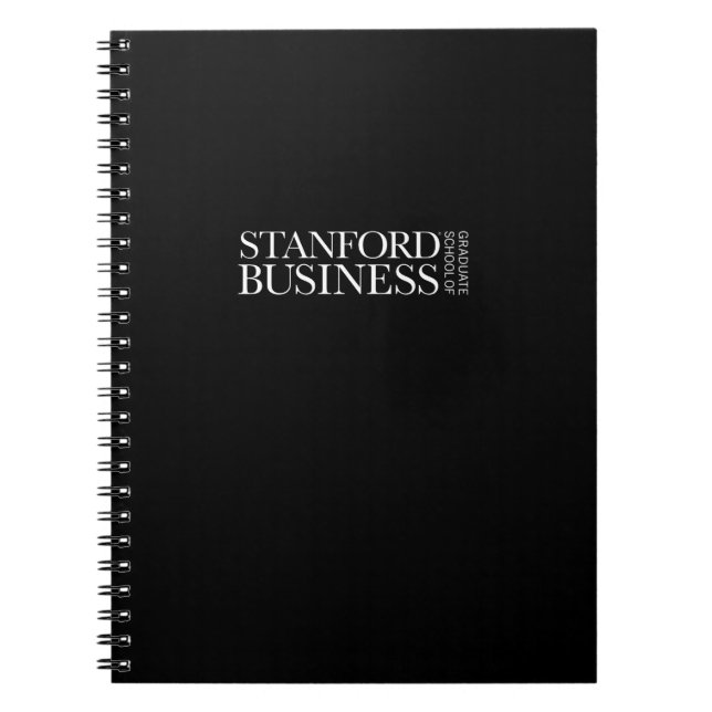 Stanford GSB - All-White Mark Notebook (Front)
