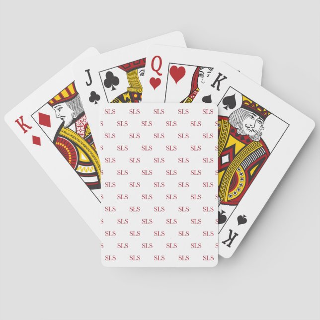 Stanford Law School Poker Cards (Back)