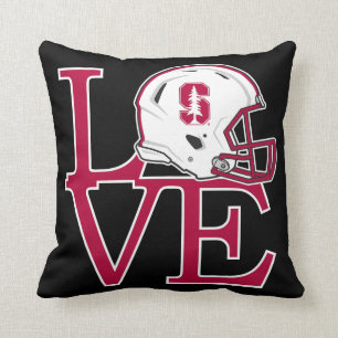 Stanford Love Throw Pillow