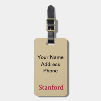 Stanford Luggage Tag by Stanford at Zazzle