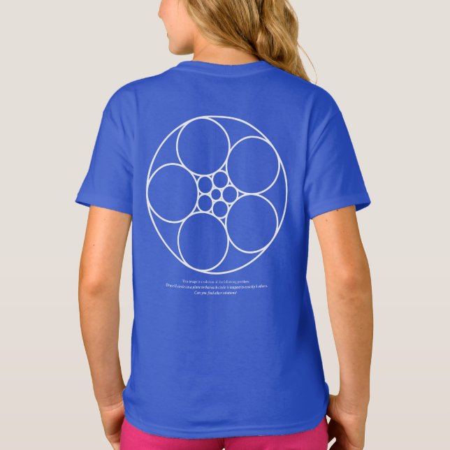 Stanford Math Circle Middle School  T-Shirt (Back)