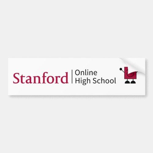 Stanford OHS  Pixel Bumper Sticker