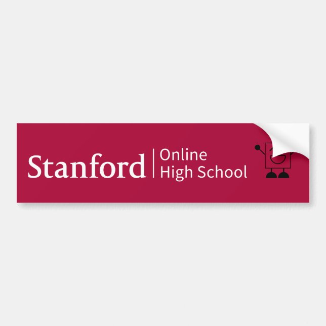 Stanford OHS | Pixel Bumper Sticker (Front)