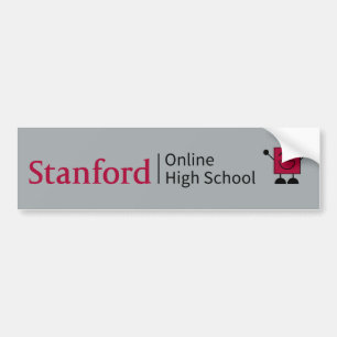 Stanford OHS   Pixel Bumper Sticker