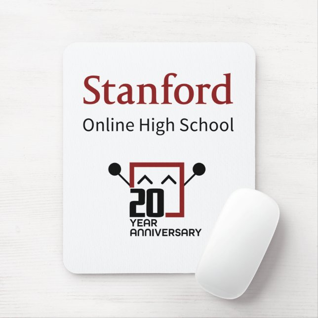 Stanford Online High School | 20 Years Mouse Pad (With Mouse)