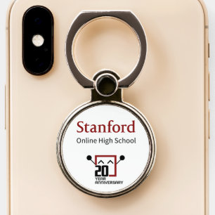 Stanford Online High School   20 Years Phone Ring Stand