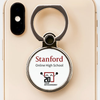 Stanford Online High School | 20 Years Phone Ring Stand
