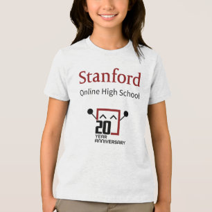 Stanford Online High School 20 Years Tri-Blend Shirt