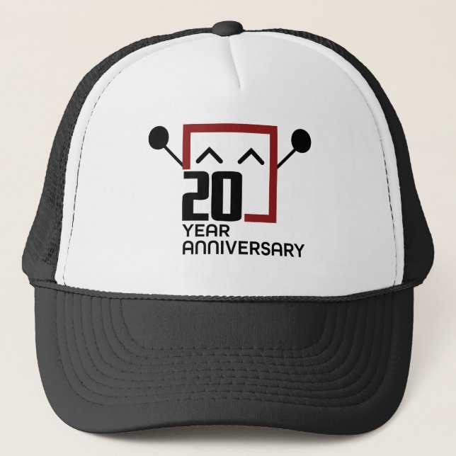 Stanford Online High School | 20 Years Trucker Hat (Front)