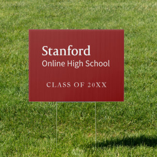 Stanford Online High School Graduate Sign