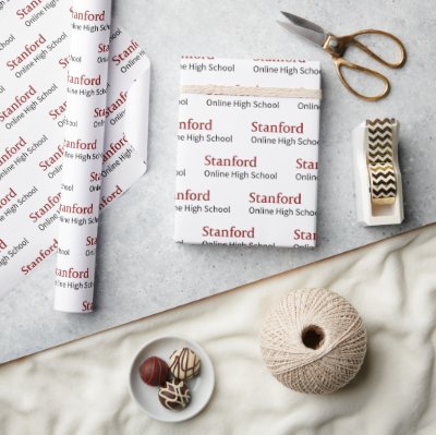 Stanford Online High School Graduate Wrapping Paper