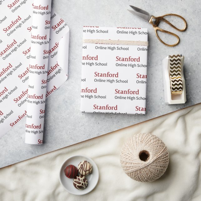 Stanford Online High School Graduate Wrapping Paper (Crafts)